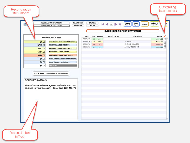 Bank Reconciliation