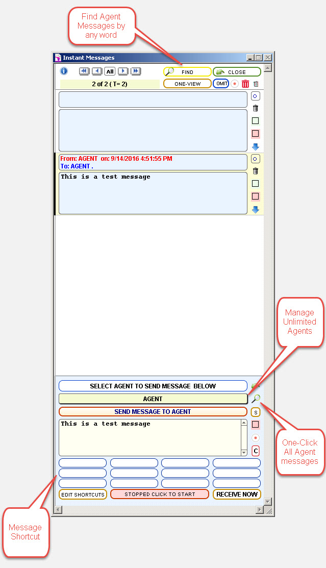 Instant Messenger Screen View Of Credit Money Machine Cloud