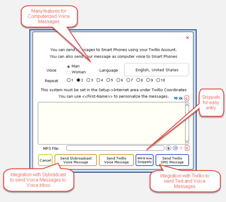 SMS Manager of Credit Money Machine Software