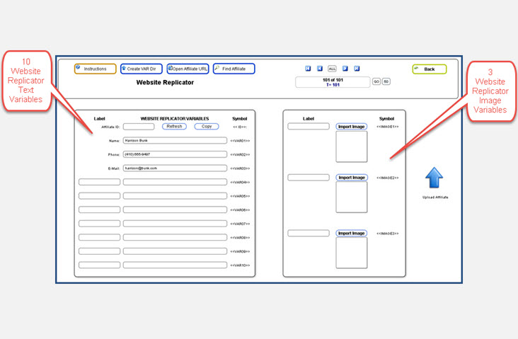 Web Replicator of Credit Money Machine Software