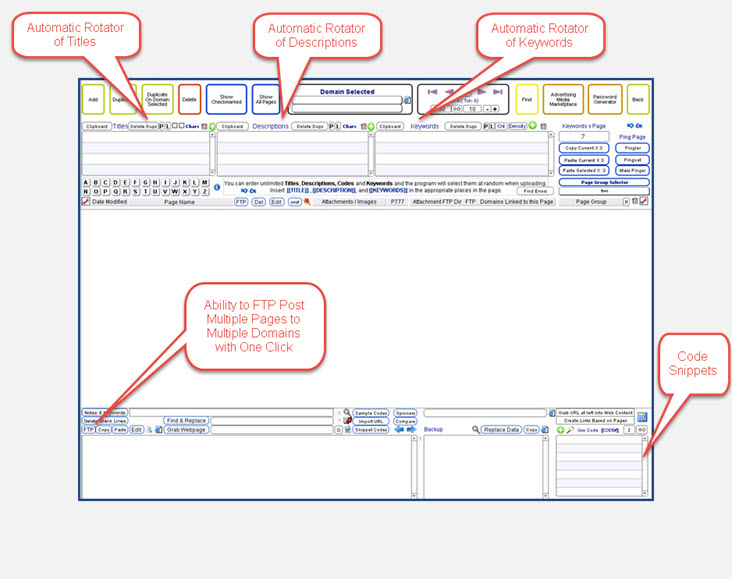 Webpage Manager of Credit Money Machine Cloud