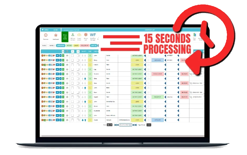 15 Seconds Processing Credit Repair Software