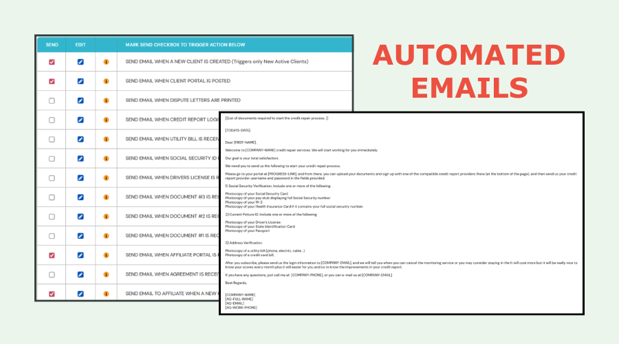Automated Emails