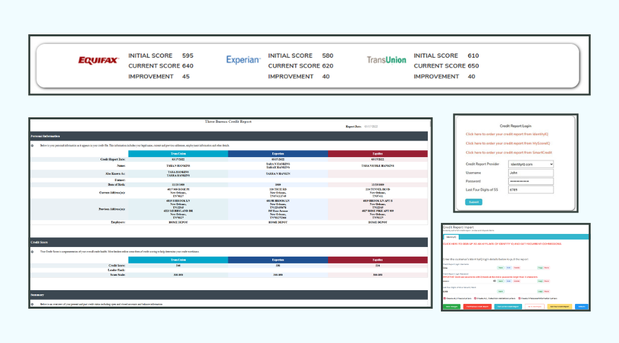 CMM Extract Credit Report