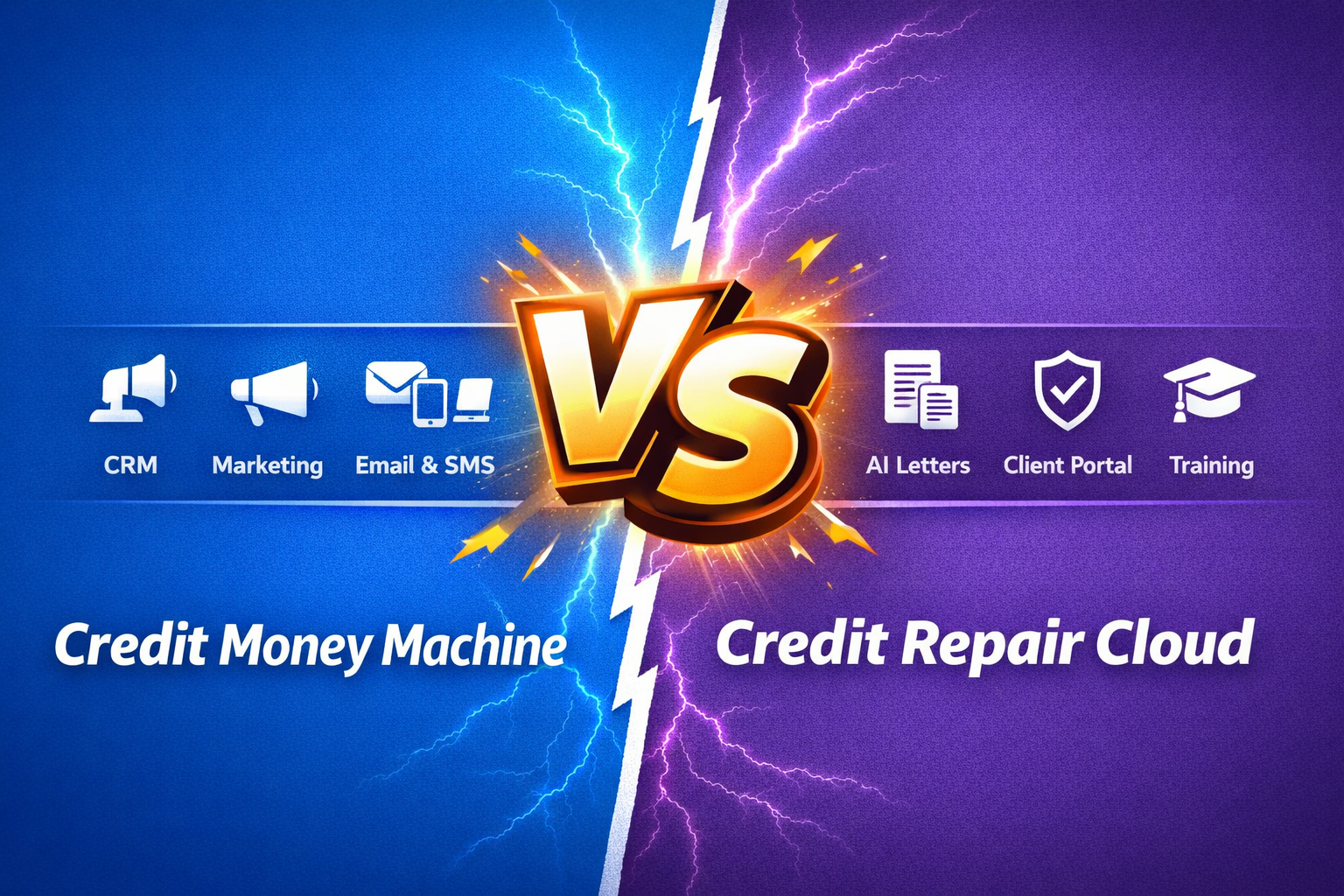 Credit Money Machine vs Credit Repair Cloud
