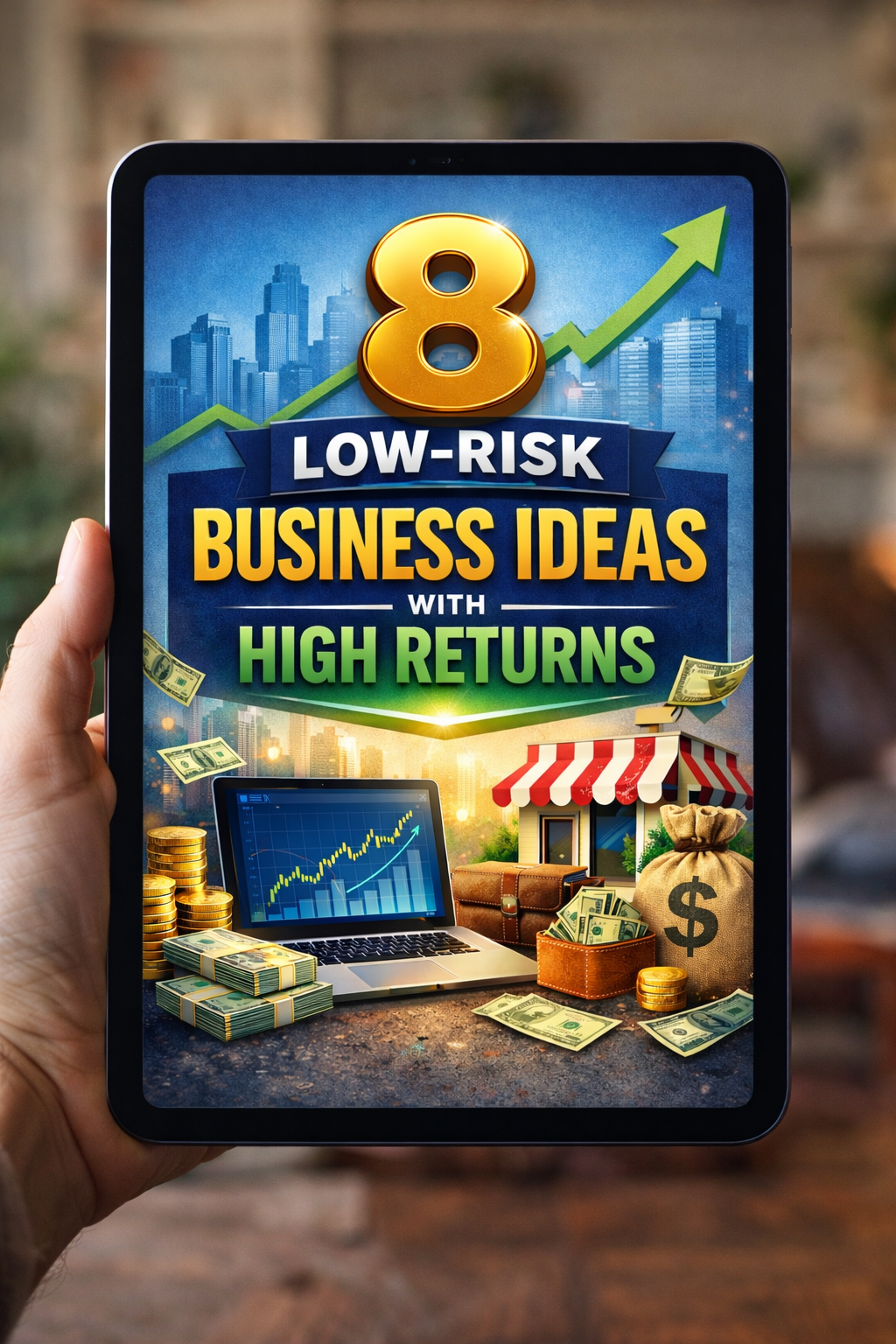 Low-Risk Business Ideas with High Returns on tab