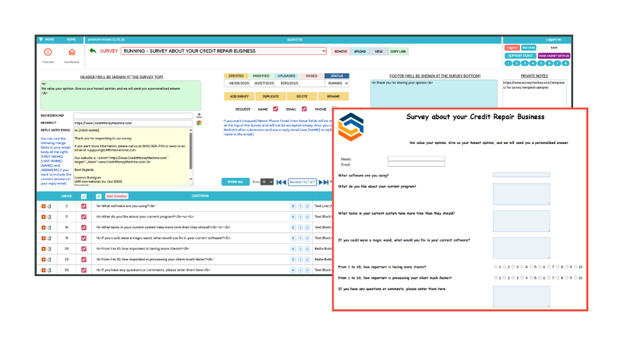 Survey System